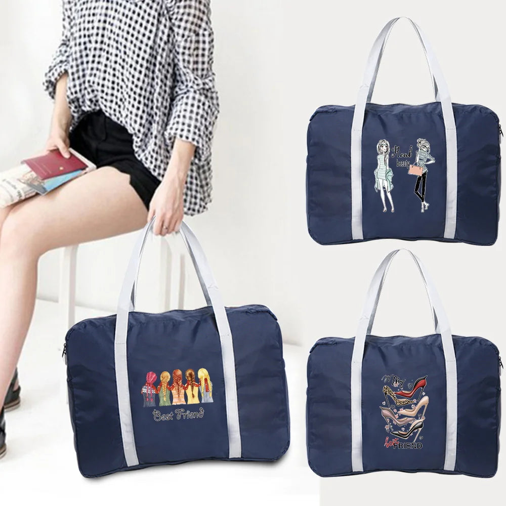 Travel Bag Large Capacity Unisex Luggage Handbag Clothing Organizer