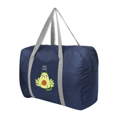 Avocado Kitten Pattern Travel Clothing Storage Bag