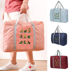 Foldable Travel Bags Organizer Men Unisex Clothing Storage Bag Avocado Duffle