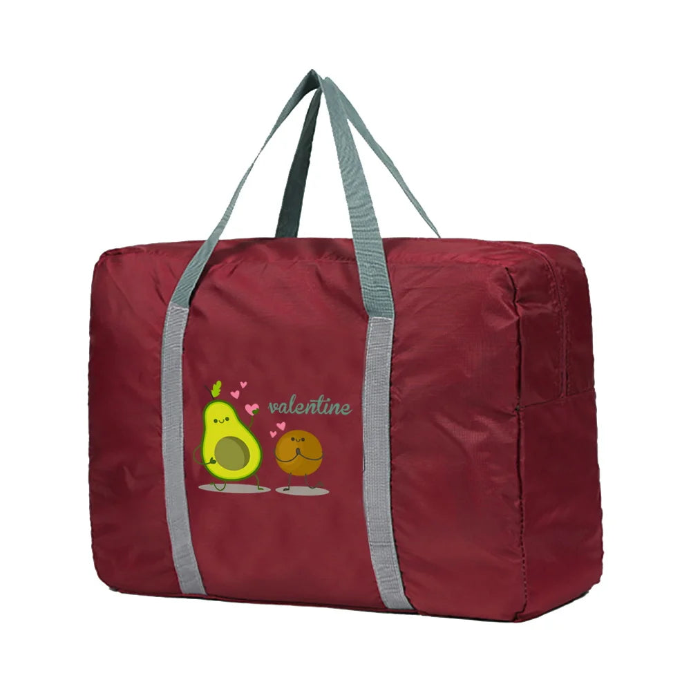 Travel Bags Organizer Men Luggage Unisex Avocado Duffle Bag Women Handbags
