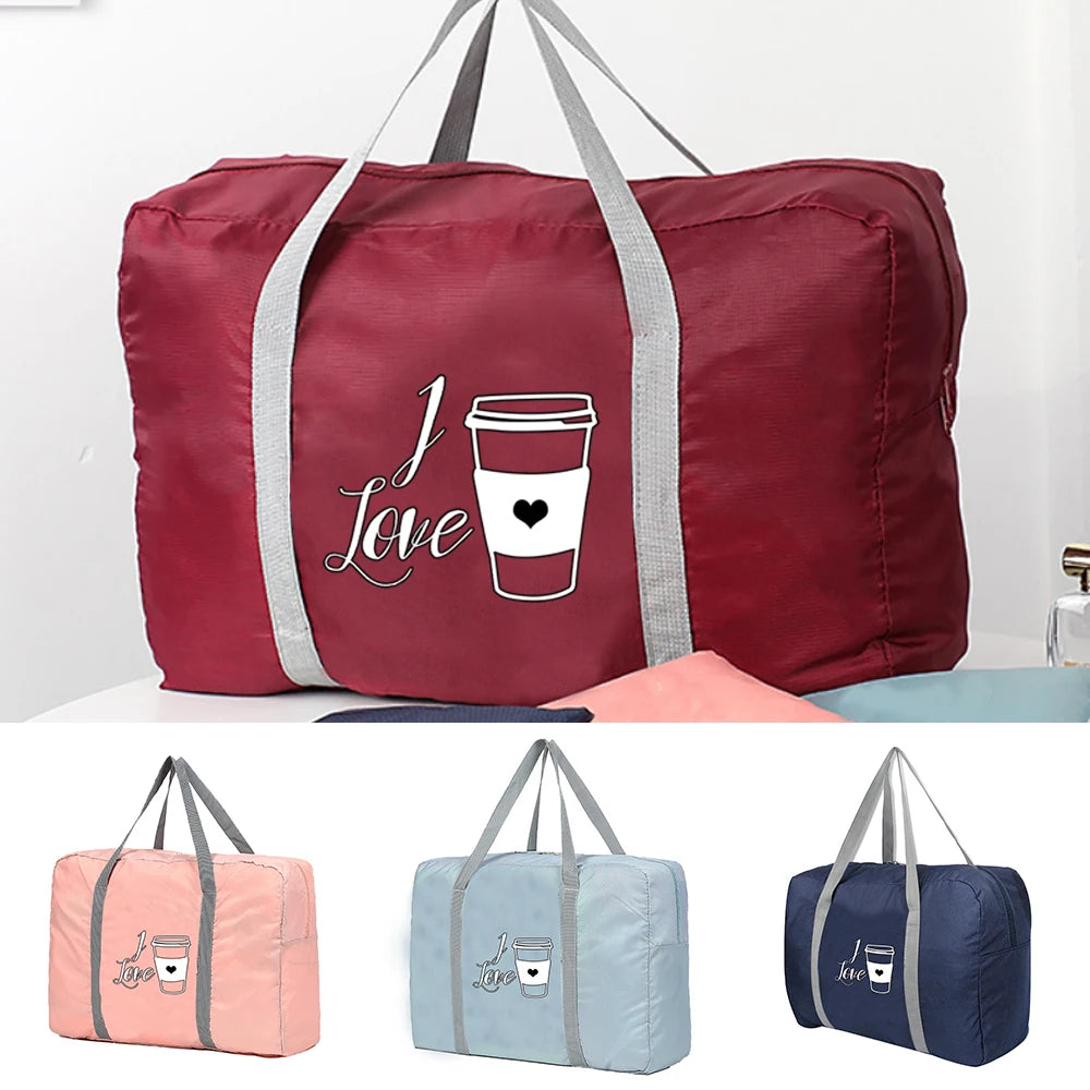 Foldable Travel Bags Portable Clothing Organizer Handbags