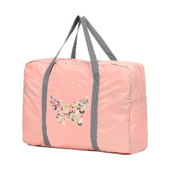 Foldable Travel Bags Portable Clothing Organizer Handbags Butterfly