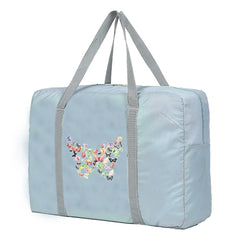 Foldable Travel Bags Portable Clothing Organizer Handbags Butterfly