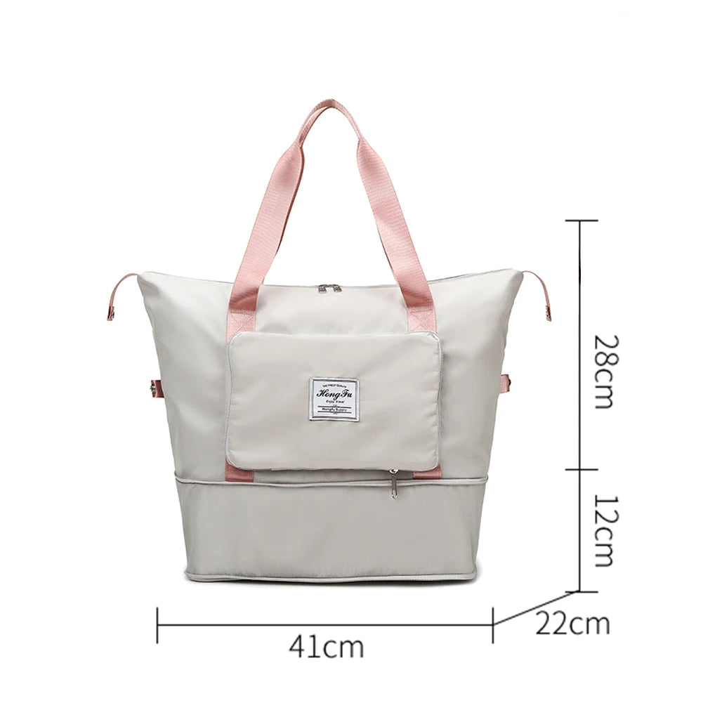 Foldable Travel Bags Women Training Handbags Business Travel Bags