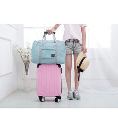 Letter Print Tote Travel Luggage Bags Women Large Capacity Travel Duffle Bags