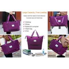 Waterproof Travel Tote Bag for Women Large Capacity Duffle Handbag