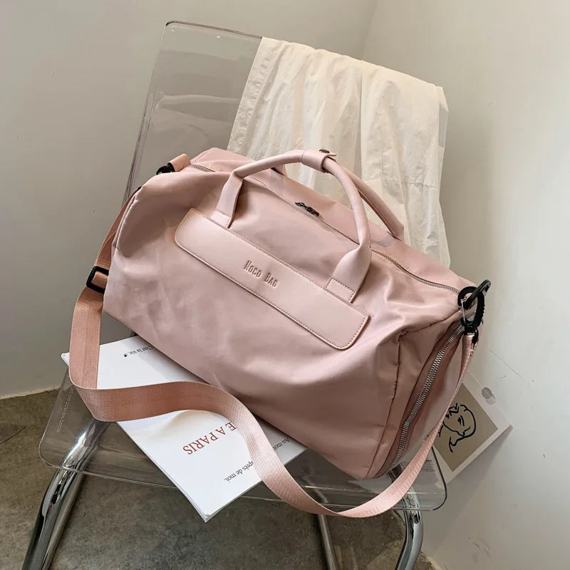 Waterproof Travel Tote Bag for Men Women Large Capacity Duffle Handbag