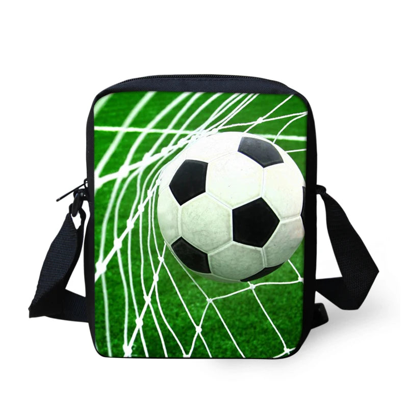 Football Cross-body Bag for Kids Girls Casual Mini Messenger Bag