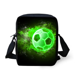 Football Cross-body Bag for Kids Girls Casual Mini Messenger Bag