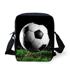 Football Cross-body Bag for Kids Girls Casual Mini Messenger Bag