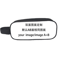 Football Pen Bag Double Layer Stationery Pencil-box