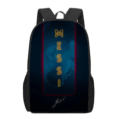 Messi 3D Print School Backpacks Kids Bag Kindergarten Backpack
