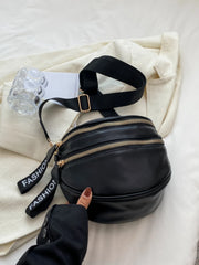 Foufurieux PU Women's Bag Korea Leather Square Lipstick Key Bag