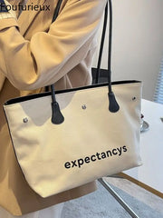 Foufurieux Women Handbag Large Capacity Shoulder Bag