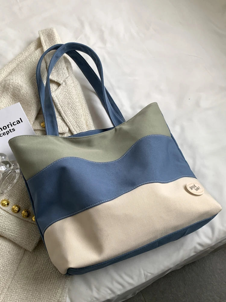 Foufurieux Canvas Outing Tote Bag for Women