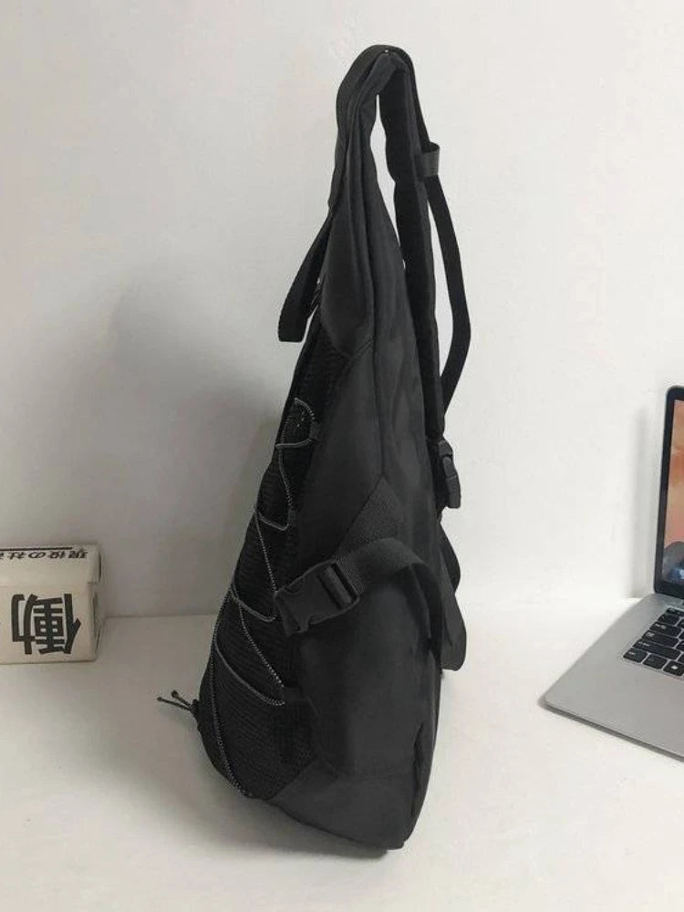 Large Capacity Chest Bag Japanese Casual Shoulder Bag