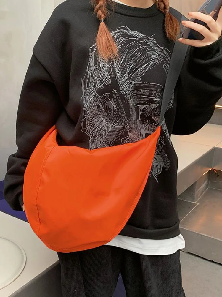 Foufurieux Shoulder Bag Leisure Student Bag Crossbody Waterproof