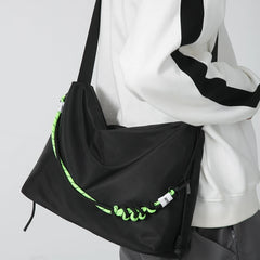 Foufurieux Waist Packs Nylon INS Cross Body Bag Student Schoolbag
