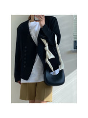 Retro Crossbody Bags Pu Leather Female Handbags Bucket Shoulder Bags