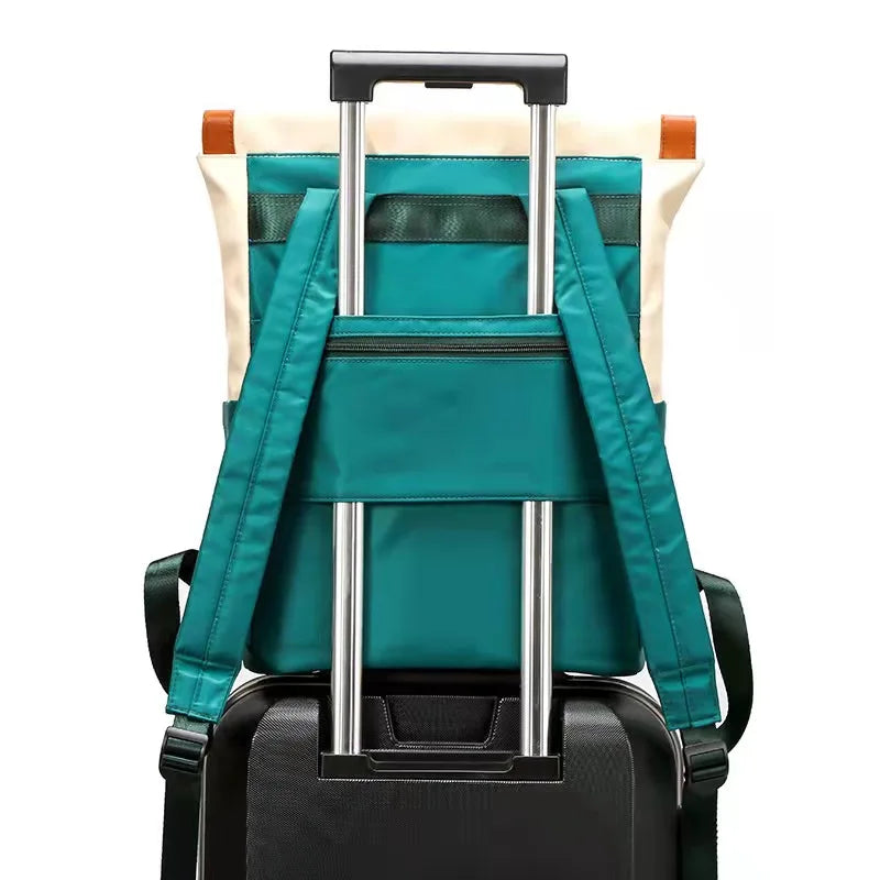 Four Seasons Outdoor Nylon Shoulder Bag, Fashionable Backpack