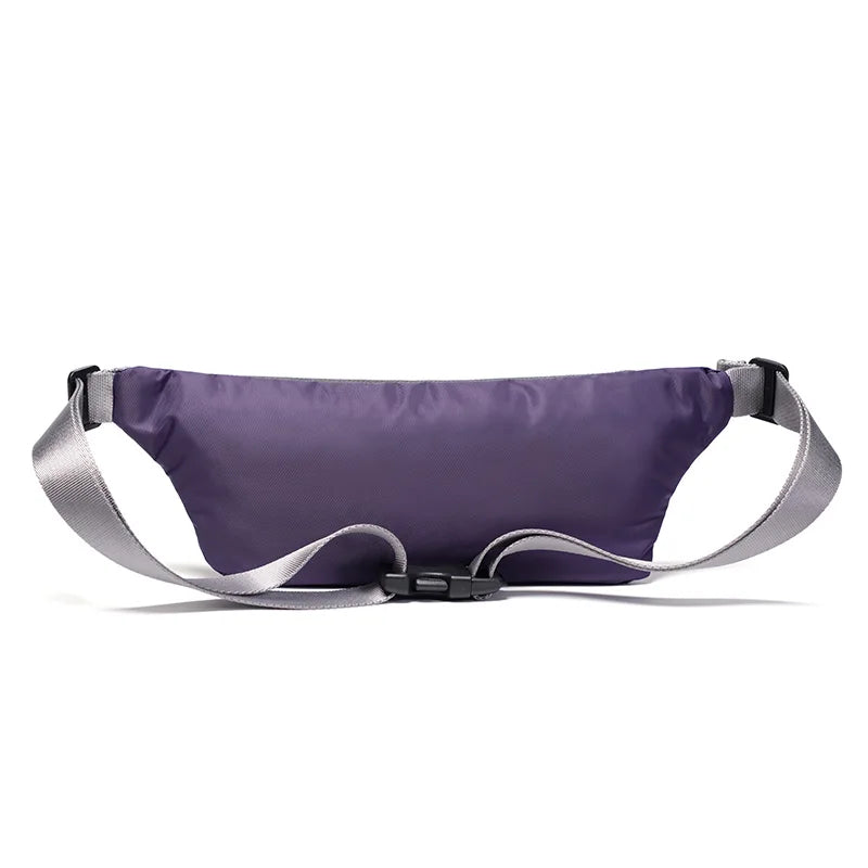 Women Pockets Sports Waist Pack Travel Nylon Waterproof Chest Bag