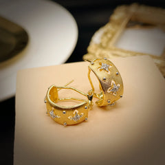 Italian Wire Drawing Retro Jewelry Set