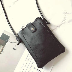 Frauen PU Mini Haspe Messenger Taschen Frauen Handy Tasche Beutel Frauen Crossbo