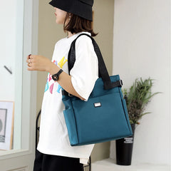 Women Top-handle Bag Designers Female Shoulder Bag Nylon Totes Travel Bags