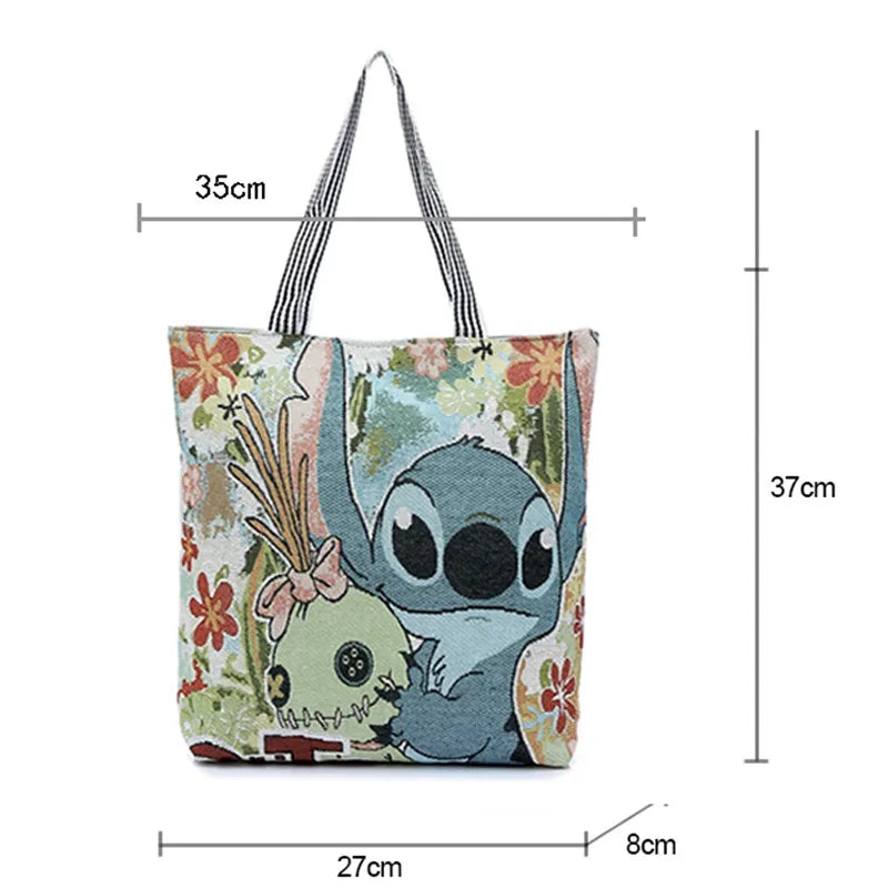 Flower Women Handbag Canvas Tote Bag