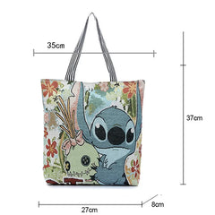 Flower Women Handbag Canvas Tote Bag