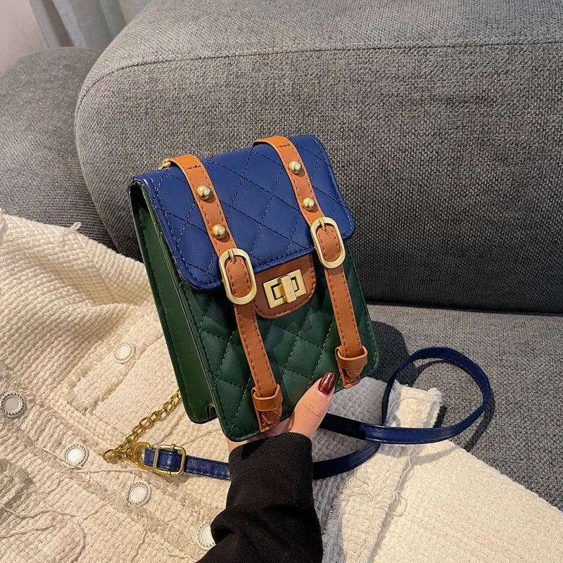 French Hit Rhombus Chain Small Square Bag All-match Messenger Bags