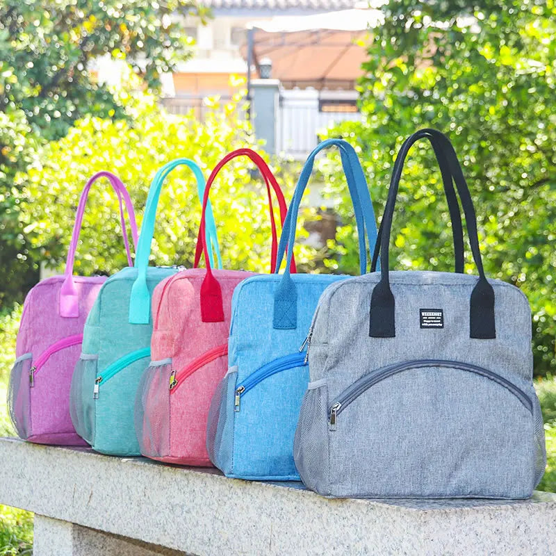 Insulated Lunch Bag for Women & Men, Shoulder Cooler Tote