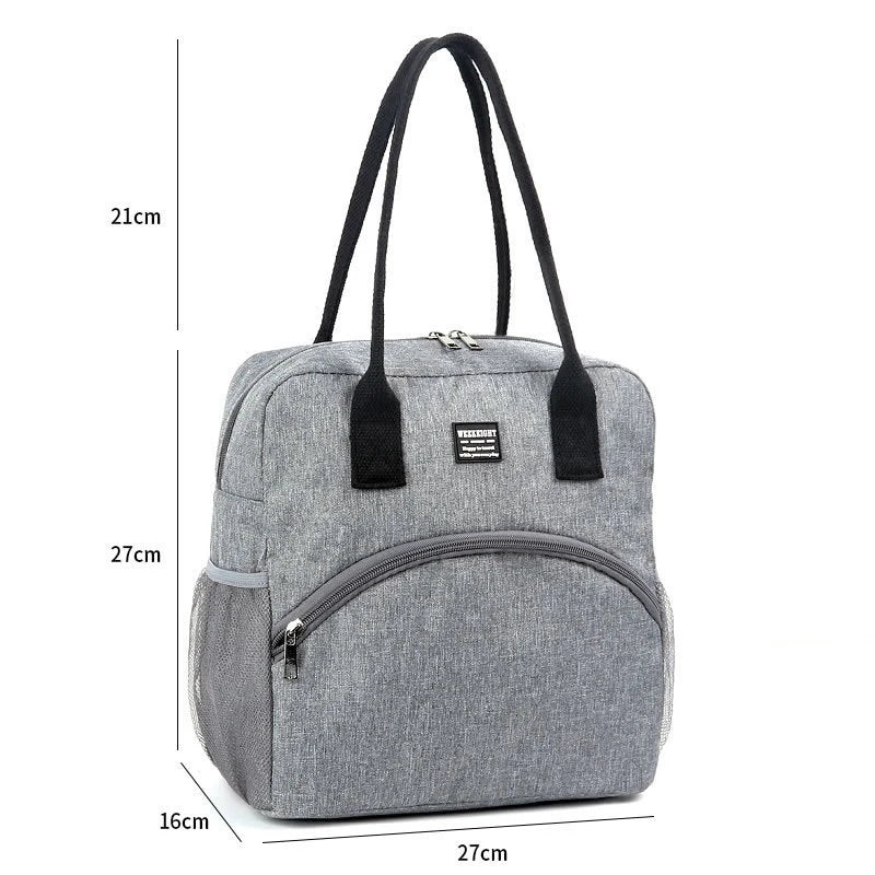 Insulated Lunch Bag for Women & Men, Shoulder Cooler Tote