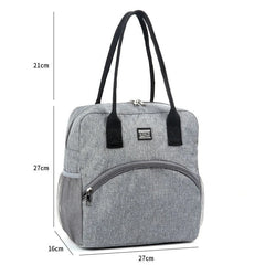 Insulated Lunch Bag for Women & Men, Shoulder Cooler Tote