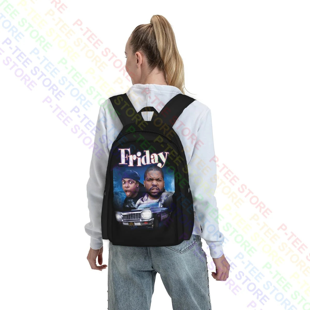 Friday Movie Ice Cube & Chris Tucker Backpack