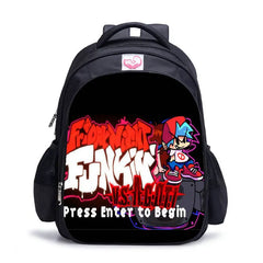 FNF Anime Backpack for Kids School Boys Girls Travel Backpacks