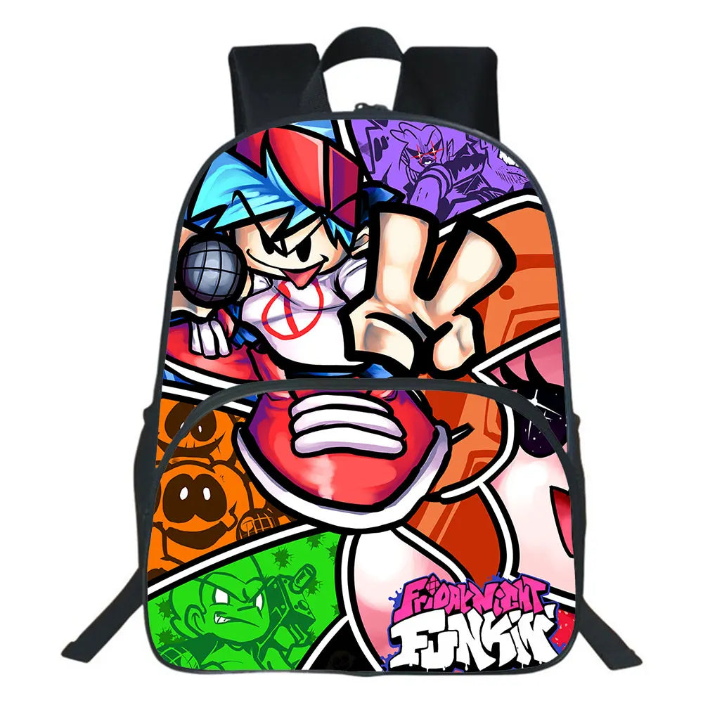 3D Cartoon School Bag Kindergarten Backpack Travel Bags