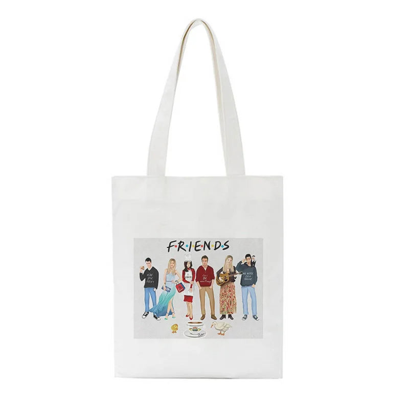 One Shoulder Bags Cartoon Shopping Bag Harajuku Casual Women Bag Wallet