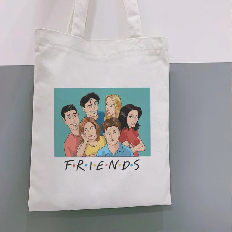 One Shoulder Bags Cartoon Shopping Bag Harajuku Casual Women Bag Wallet