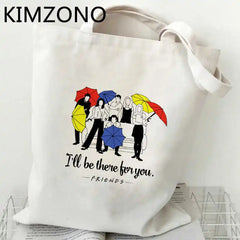TV Show Recycle Bag Shopper Jute String Bolsa Sacolas