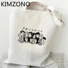 TV Show Recycle Bag Shopper Jute String Bolsa Sacolas