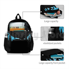 Moon Outdoor Hiking Backpack Waterproof Camping Travel Dragon