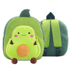 Fruit Cartoon Plush Backpack Bag for Kids