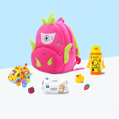 Fruit Cartoon Plush Backpack Bag for Kids
