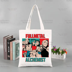 Fullmetal Alchemist Shopping Bag Eco Canvas Cotton Shopper