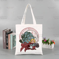 Fullmetal Alchemist Shopping Bag Eco Canvas Cotton Shopper