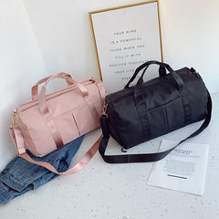 Large Capacity Waterproof Duffel Bag Unisex Nylon Shoulder Handbag Gym Bag