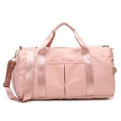 Large Capacity Waterproof Duffel Bag Unisex Nylon Shoulder Handbag Gym Bag