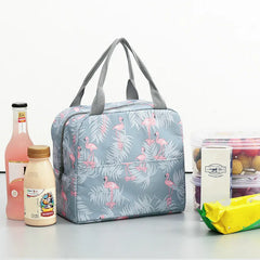 Pattern Cooler Lunch Box Portable Insulated Lunch Bag Thermal Food Picnic Bags