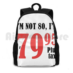 80th Birthday Gift Outdoor Hiking Backpack Waterproof Camping Travel